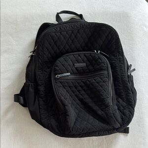 Vera Bradley Black Quilted Backpack